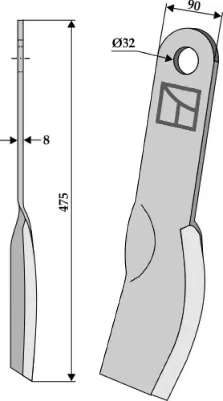 Schlegel 475x90mm